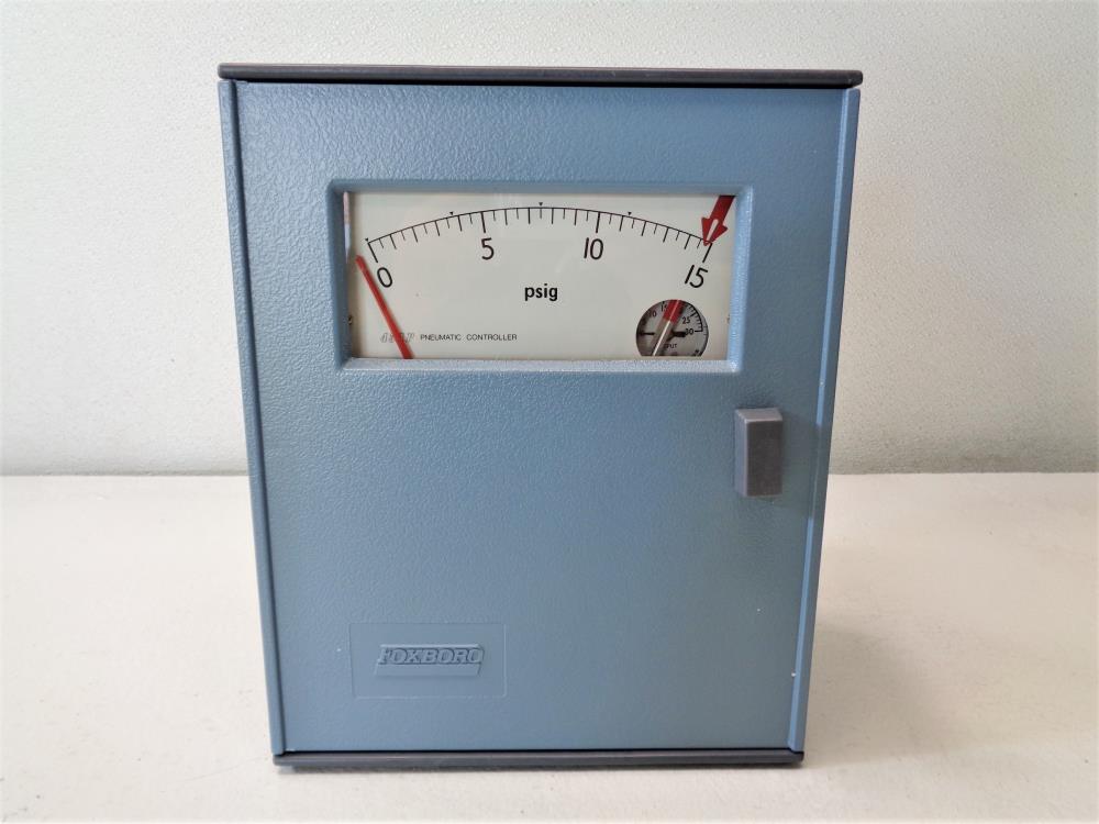 Foxboro Pneumatic Controller 0 - 15 PSIG, 43AP-FA42C/PB-CA